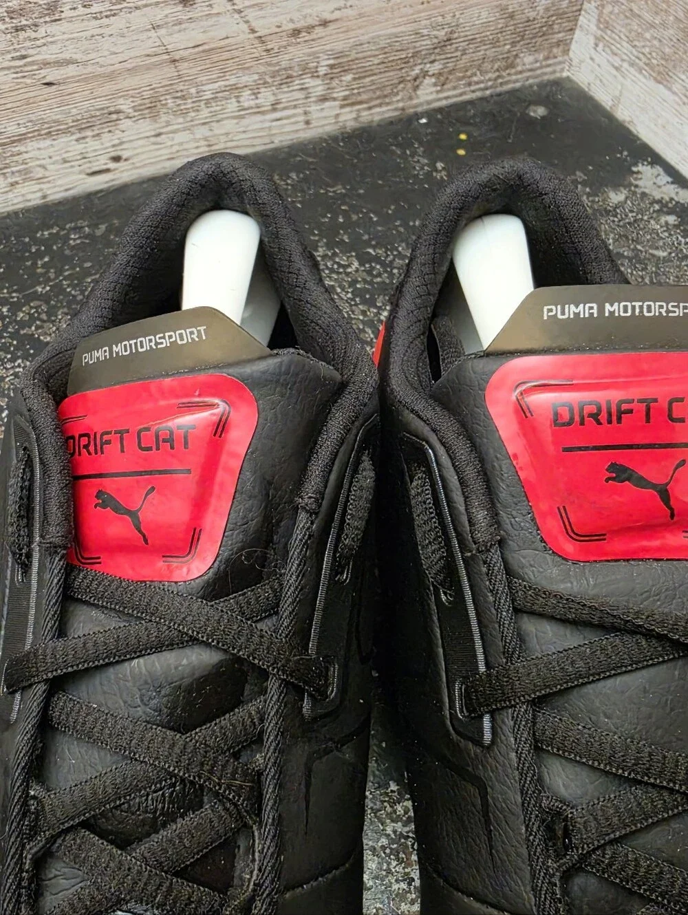 Mens Puma Scuderia Ferrari Drift Cat Driving Shoes Sz 10 Used 306818-01 - Picture 5 of 11